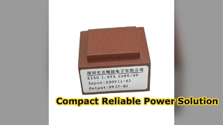 Aangepaste 1,5 VA EI30 PCB-gemonteerde isolatietransformator | 230V naar 9V AC verlagingstransformator