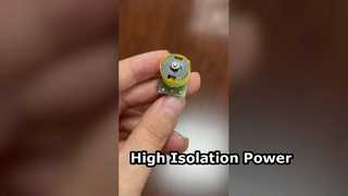 ZXY-G14 bijpassende transformator voor microfooningang – close-look en bouwkwaliteit