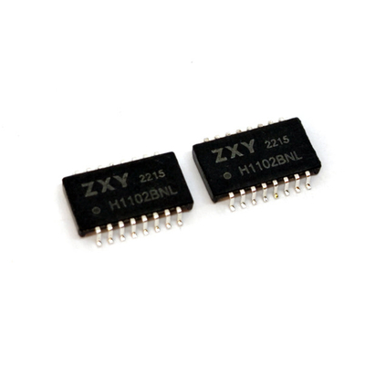kopen Enige Haven SMD PoE+ Lan Isolation Transformer 100 Basis T 16 Pin Modules online vervaardiging