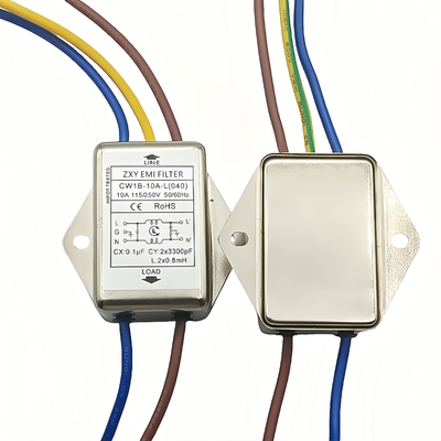 kopen EMI-filter 115V/250V Eénfasige laagdoorlaat-interferentiebeperking CW1B-6A/1A/10A-L(040) online vervaardiging