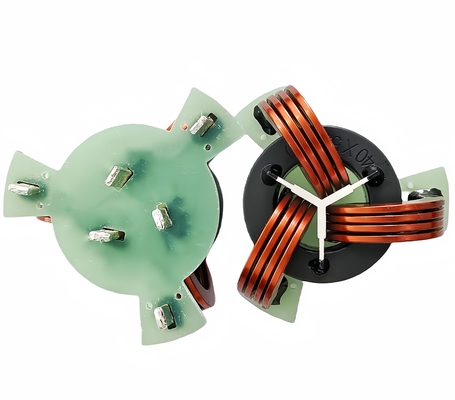 kopen Driefasige Common Mode Choke Inductor High Current Ferrite Core Toroidale Flat Copper Wire Coil Inductor online vervaardiging