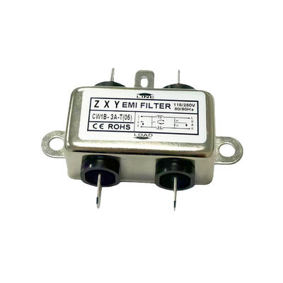 kopen CW1B-3A-T05 Stroom EMI-filter 4-pins soldeerbare metalen ruisonderdrukker elektromagnetische interferentie online vervaardiging