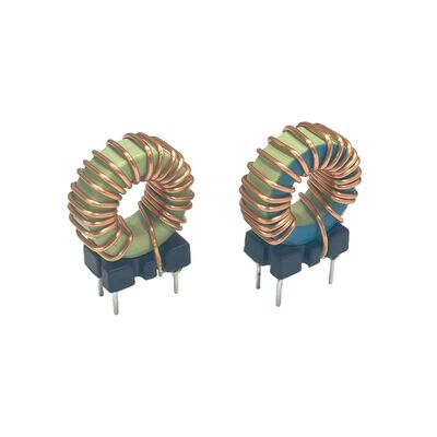 kopen Hoogmagnetische fluks-efficiëntie Toroïdale inductor met verticale basis en 5 draaien gelaste draad online vervaardiging