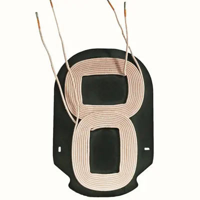 kopen Twee spoelen 15W 6.3UH High Power Wireless Charging Coil Customized Current online vervaardiging
