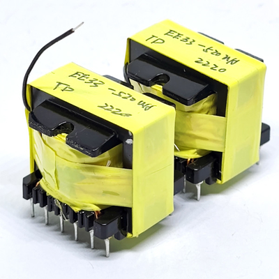 EE33 Hoogfrequentietransformator met koperen ferrietkern 24V 3A 6+4 pinnen