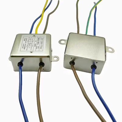 EMI-filter Eenfasige anti-interferentie stroomvoorziening 115V /250V /380V CW3L2-20A-L CW4L2-20A-S CW4L2-20A-T 50/60HZ