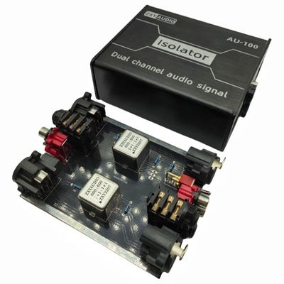 Stereo geluid geluidsreductie Audio Isolator voor het elimineren van stroomgeluid