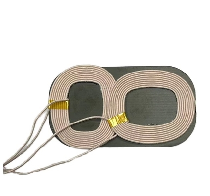 Op maat gemaakte 15 Watt Dual Coil draadloze laadbuis voor het opladen van mobiele telefoons