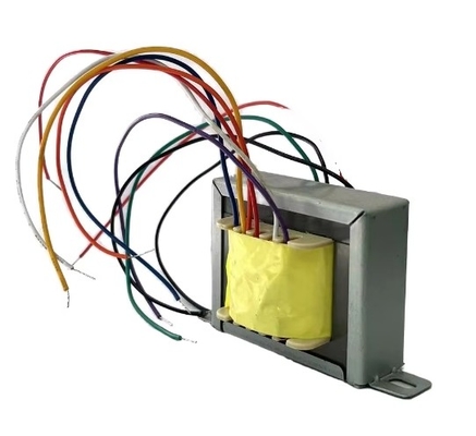 Op maat gemaakte EI57 15W/20W/25W verticale laagfrequentietransformator met draad