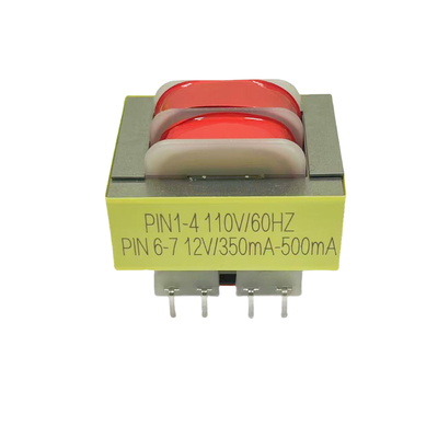 Laagfrequente stap naar beneden transformator EI41 Power Transformer Pins 4+4 110V-12V