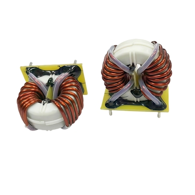 T31*19*13 1.3mH Verticale enkelfasige witte schelpfilter Magnetische ringinductor met compact ontwerp